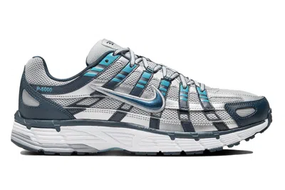 Pre-owned Nike P-6000 Armory Navy Flat Silver In Armory Navy/flat ...