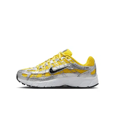 Nike Babies' P-6000 Big Kids' Shoes In Yellow