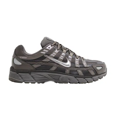 Pre-owned Nike P-6000 'cave Stone Metallic Silver' | Brown | Men's Size 5.5