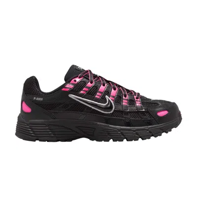 Pre-owned Nike P-6000 Gs 'black Pink Blast' | Kid's Size 3