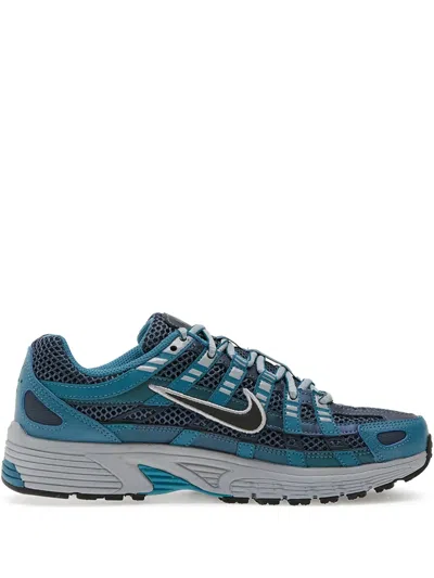 Nike P-6000 Mesh Low-top Sneakers In Blue