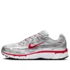 Nike P-6000 Sneakers In Gray And Red In Multi