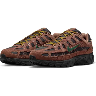 Nike P-6000 Premium Sneaker In Brown
