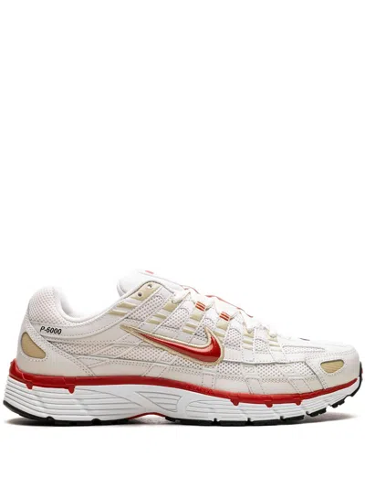 Nike P-6000 "red" Sneakers In White