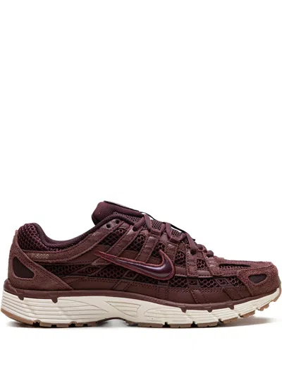 Nike P-6000 Se Sneaker In Dark Pony/burgundy/gold