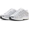 Nike P-6000 Sneakers In Silver Leather And Fabric