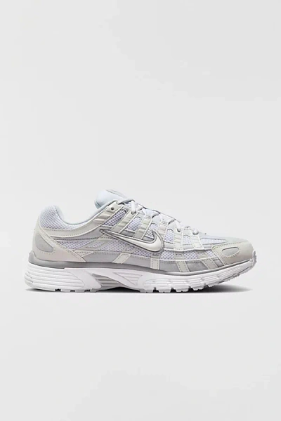 Nike Women's P-6000 Sneaker In Metallic Summit White/pure Platinum/wolf Grey, Women's At Urban Outfitters