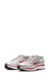 Nike P-6000 Sneakers In Metallic Silver/gym Red