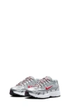 Nike P-6000 Sneaker In Metallic Silver/gym Red