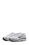 Nike P-6000 Sneaker In White/black/metallic Silver