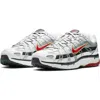 Nike P-6000 In White/varsity Red/platinum