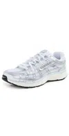 Nike P-6000 Sneakers In White/silver/blue Tint/sail