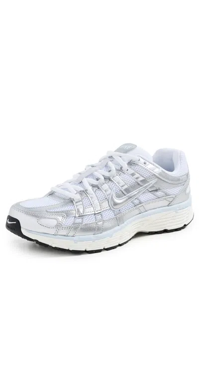 Nike P-6000 Sneakers In White