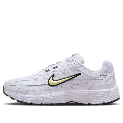 NIKE NIKE P-6000 WHITE LEMON CHIFFON 'WHITE LEMON CHIFFON'