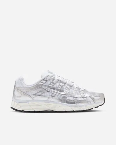 Nike P-6000 Metallic Sneakers Women In White