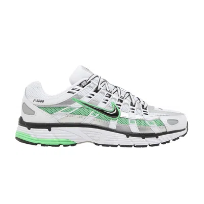 Pre-owned Nike P-6000 'white Spring Green'