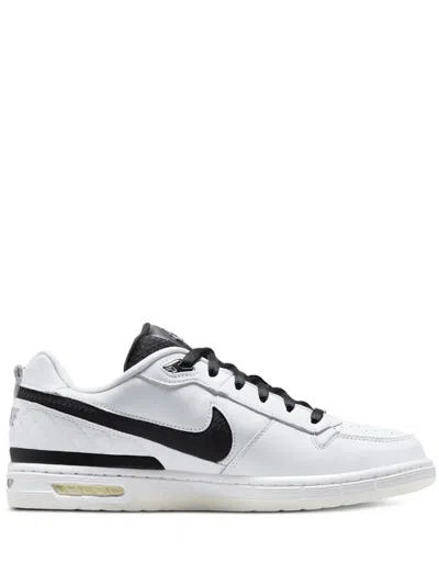 Nike P-rod 1 Air Zoom Quilted Sneakers In White