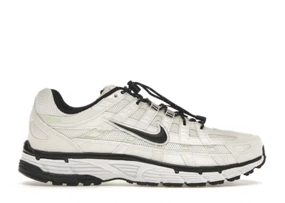 Pre-owned Nike P6000 Black (women's) Sneakers In Sail/lime Blast/reflect Silver