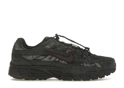 Pre-owned Nike P6000 Burgundy Crush (women's) Sneakers In Black/midnight Navy Blue