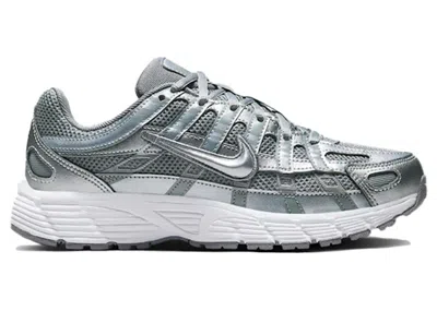 Pre-owned Nike P6000 Metalic Cool Grey Sneakers In Metallic Cool Grey/white/wolf Grey