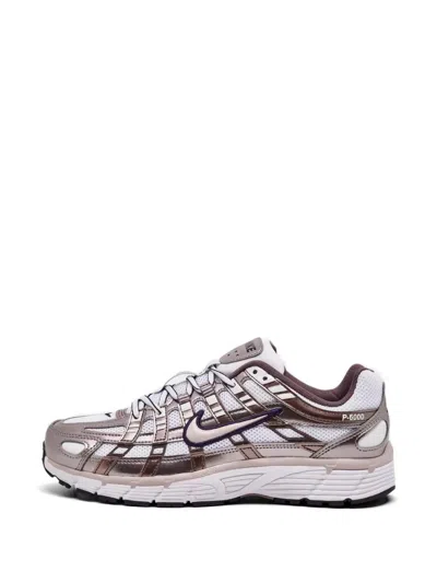 Nike P-6000 Panelled Sneakers In White