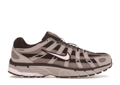 Pre-owned Nike P6000 Pink Foam (women's) Sneakers In Burgundy Crush/taupe Grey/platinum Violet