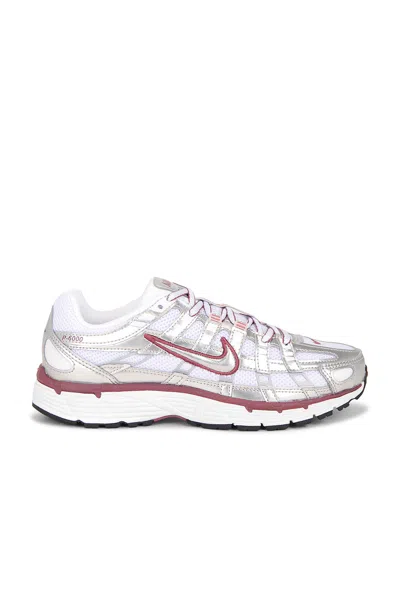 Nike P-6000 Sneaker In White