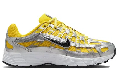 Pre-owned Nike P6000 Sneakers In Lightning/metallic Silver/white