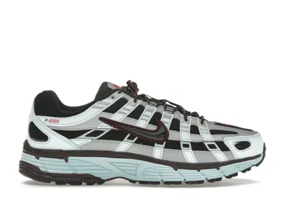 Pre-owned Nike P6000 (women's) Sneakers In Glacier Blue/burgundy Crush/velvet Brown