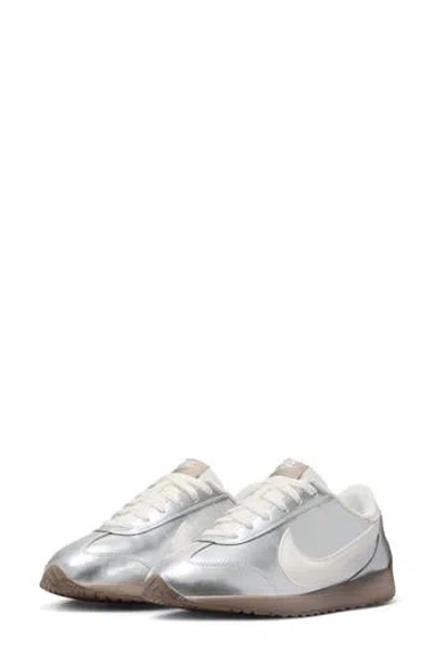 Nike Pacific Low Top Sneaker In Silver
