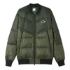 Nike Padded Logo Jacket 'olive Green' In Green