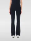 Nike Logo Embroidered Ribbed Jogging Pants In Schwarz