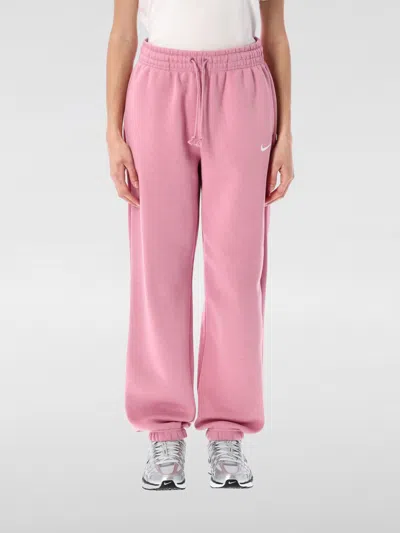Nike Phoenix Fleece Tapered Sweatpants In Pink