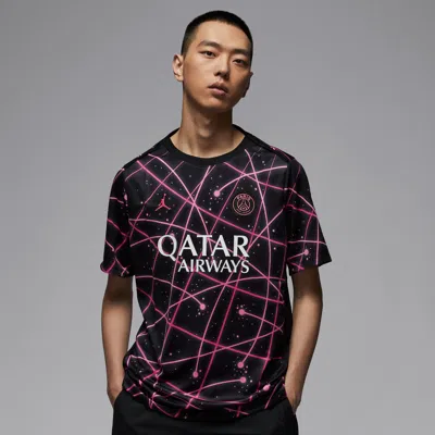 Nike Paris Saint-germain Academy Pro  Men's Dri-fit Soccer Pre-match Short-sleeve Top