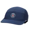 Nike Paris Saint-germain Fly Football Unstructured Cap 'midnight Navy' In Blue