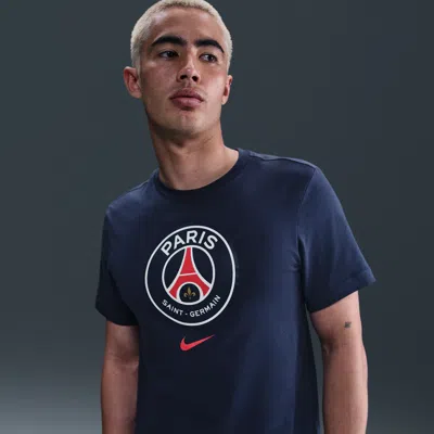 Nike Paris Saint-germain  Men's Soccer T-shirt In Blue