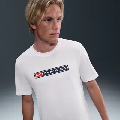 Nike Paris Saint-germain  Men's Soccer T-shirt In White