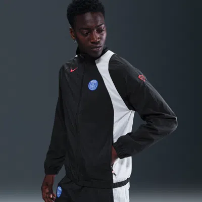 Nike Paris Saint-germain  Men's Soccer Total 90 Soccer Track Jacket In Black