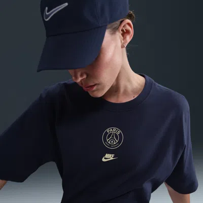 Nike Paris Saint-germain Supporter  Women's Soccer T-shirt In Blue
