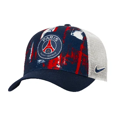 Nike Paris Saint-germain  Unisex Soccer Trucker Cap In Black