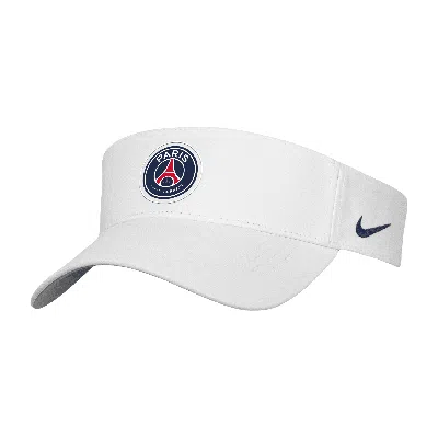 Nike Paris Saint-germain  Unisex Soccer Visor In White