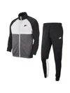 Nike Park 18 Poly Two-tone Tracksuit Set In Black
