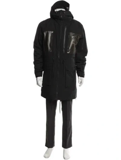 Pre-owned Nike Parka In Black