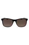 Nike Passage 55mm Square Sunglasses In Black