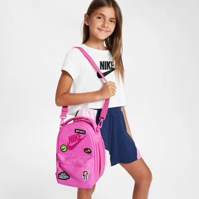 Nike Kids' Patch Lunch Tote (4l) In Pink