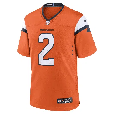 Nike Patrick Surtain Ii Denver Broncos  Men's Nfl Game Football Jersey In Orange