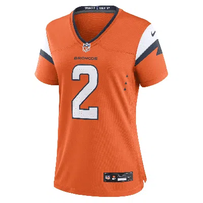 Nike Patrick Surtain Ii Denver Broncos  Women's Nfl Game Football Jersey In Orange