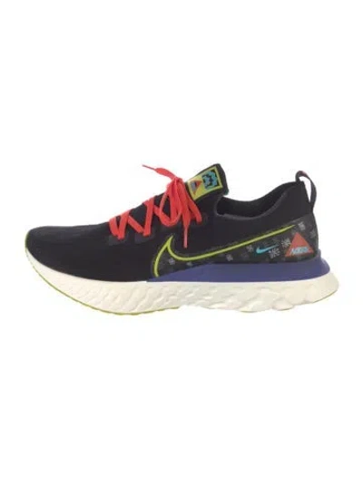 Pre-owned Nike Patterned Athletic Sneakers In Multi