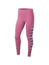 Nike Patterned Training Tights In Pink