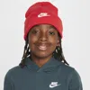 Nike Peak Big Kids' Beanie In Red